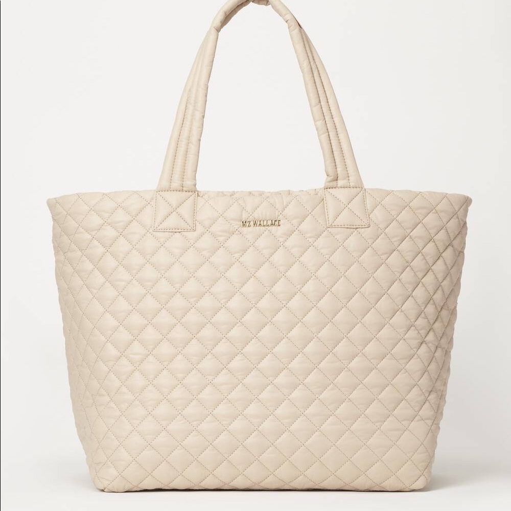 {MZ Wallace} medium metro tote cream